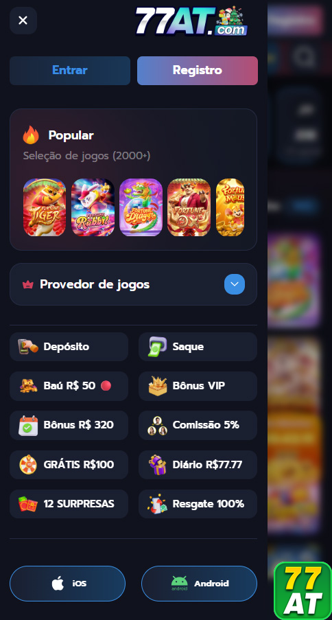 77at.com descubra exclusivo jogo